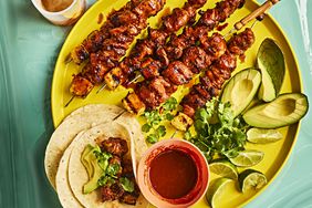 AL PASTORâSTYLE CHICKEN SKEWERS