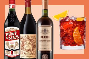 Punt e Mes, Antica Formula, Cocchi Storico vermouths and a negroni.