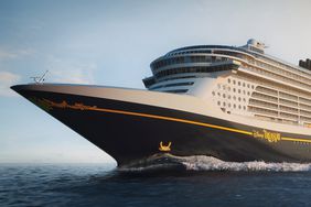 An artist rendering of the Disney Treasure, the sixth ship in the Disney Cruise Line fleet, which will set sail in 2024.