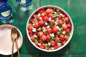 Watermelon Salad with Feta and Mint