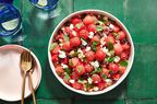 Watermelon Salad with Feta and Mint