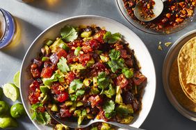 Tuna-Avocado Ceviche with Salsa Macha