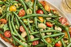 Green Bean, Butter Bean, and Tomato Salad