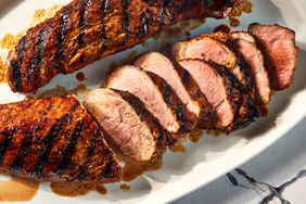 Grilled pork tenderloin