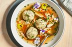 Herb Garden Matzo Ball Soup