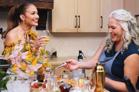 Jennifer Lopez and mixologist Lynnette Marrero