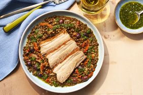 Pork Belly with Lentils