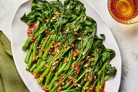 Yu Choy with Garlic Sauce